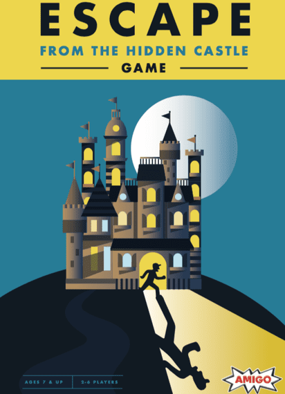 Escape from the Hidden Castle (1989) Board Game