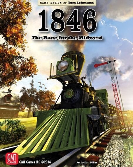1846: The Race for the Midwest (2005) Board Game