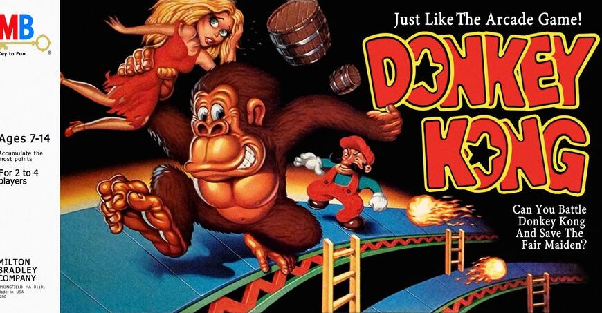 Donkey Kong (1981) Board Game