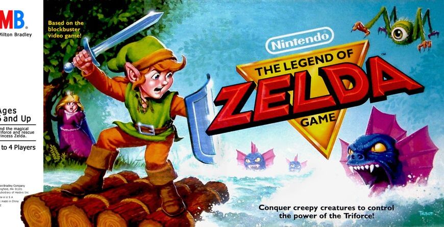 The Legend of Zelda (1988) Board Game