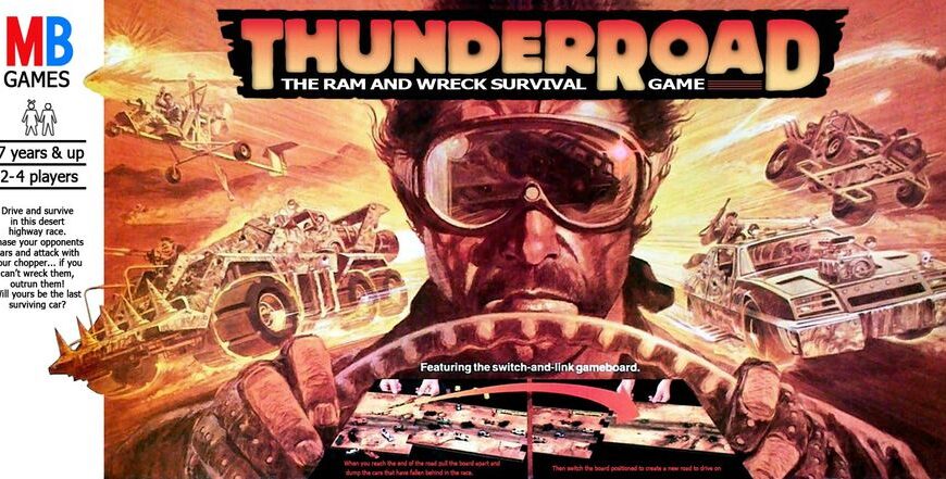 Thunder Road (1986) Board Game