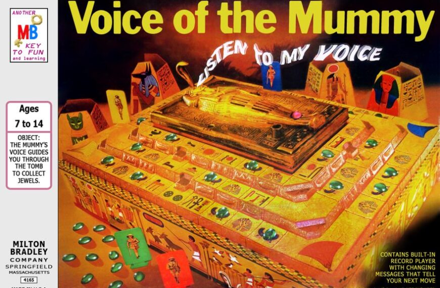 Voice of the Mummy (1971) Board Game
