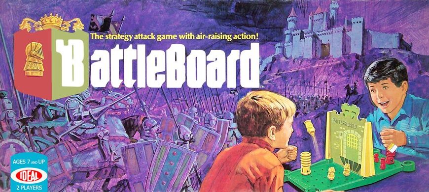 BattleBoard (1972) Board Game
