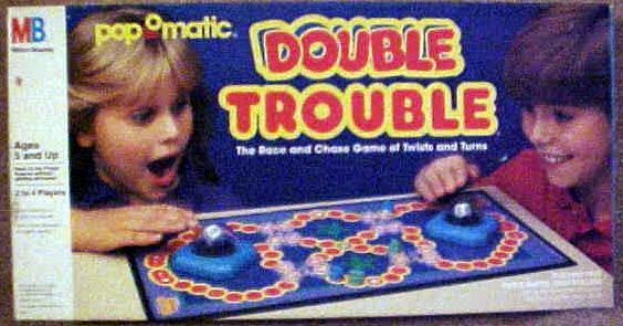 Double Trouble (1987) Board Game