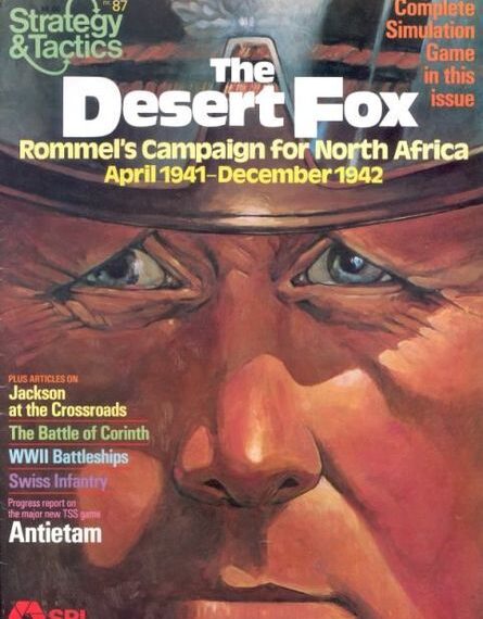 The Desert Fox: Rommel’s Campaign for North Africa April 1941-December 1942 (1981) Board Game