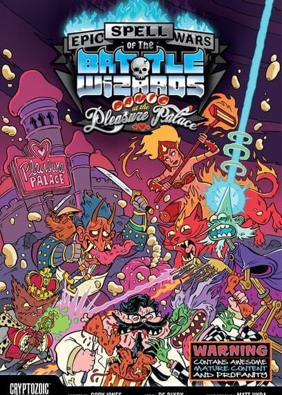 Epic Spell Wars of the Battle Wizards: Panic at the Pleasure Palace (2018) Board Game