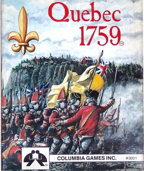 Quebec 1759 (1972) Board Game