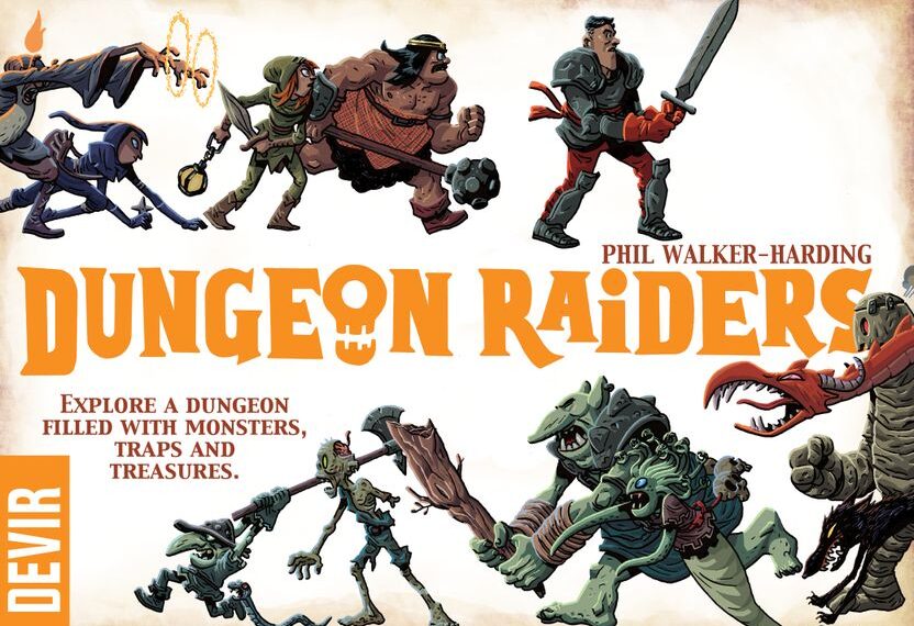 Dungeon Raiders (2018) Board Game