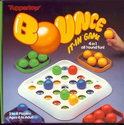 Bounce It-In Game (1984) Board Game