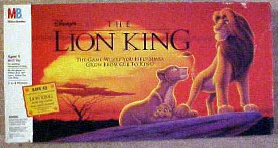 The Lion King (1993) Board Game