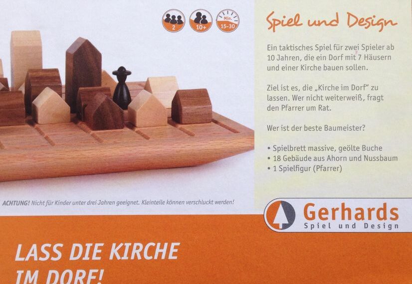 Lass die Kirche im Dorf! (2016) Board Game