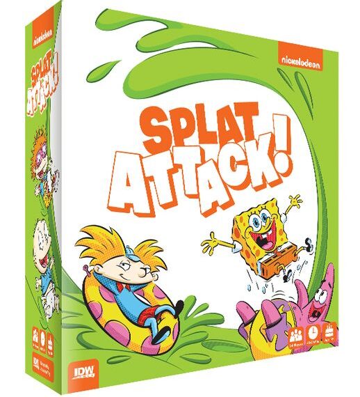 Nickelodeon Splat Attack! (2018) Board Game