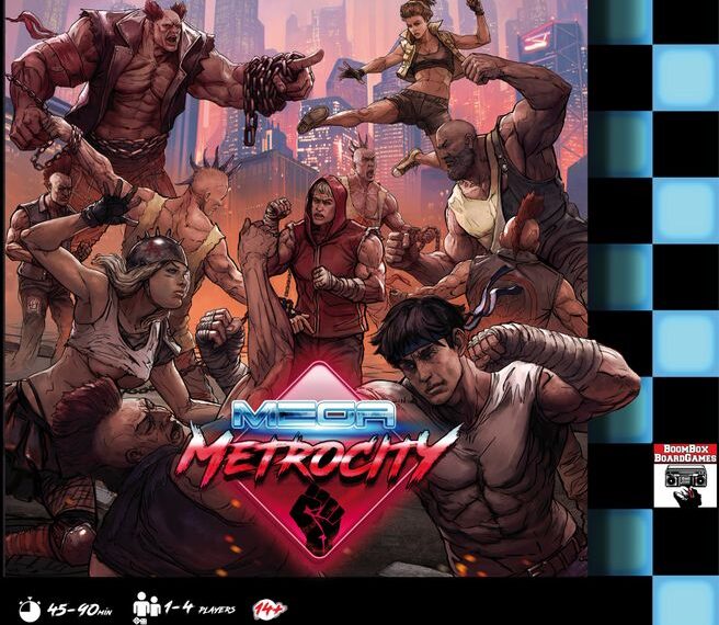 MegaMetroCity (2019) Board Game