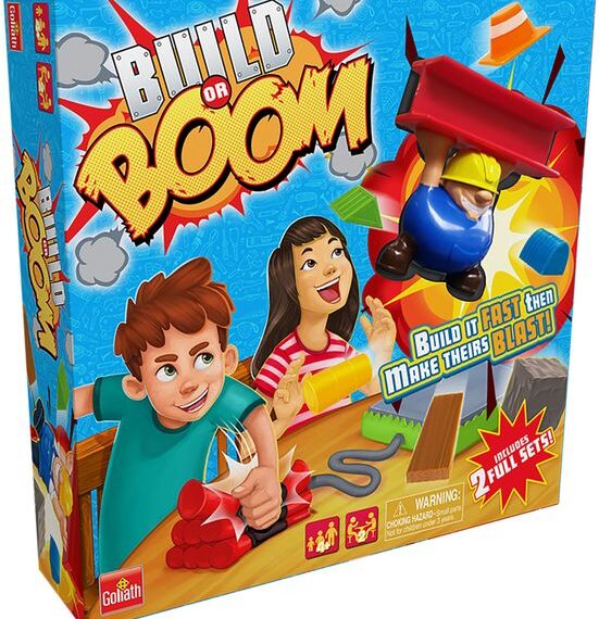 Build or BOOM (2016) Board Game