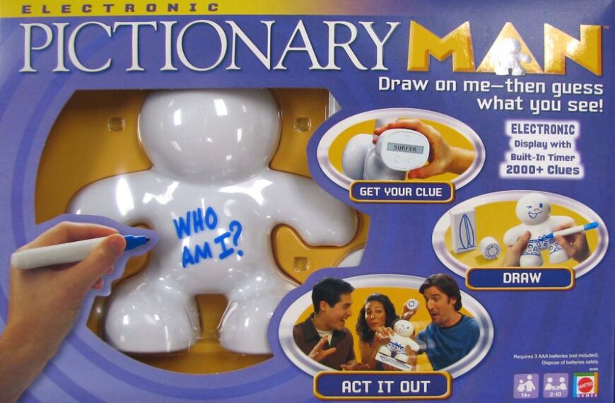 Electronic Pictionary Man (2008) Board Game