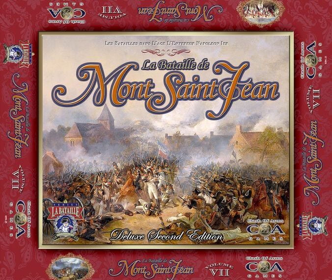 La Bataille de Mont Saint Jean (1993) Board Game