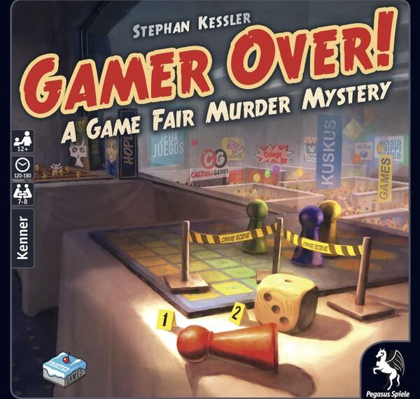 Gamer Over! A Game Fair Murder Mystery (2017) Board Game