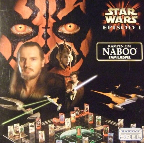 Star Wars: Episod I – Kampen om Naboo (1999) Board Game