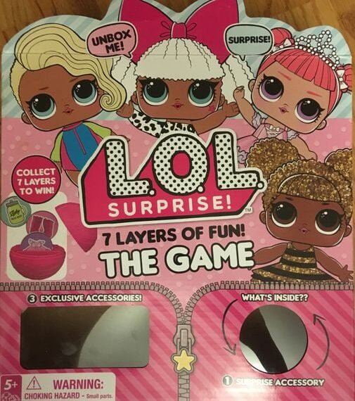 L.O.L. Surprise: 7 Layers of Fun Game (2017) Board Game