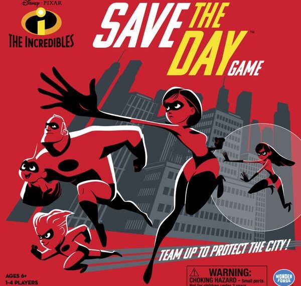 The Incredibles: Save the Day Game (2018) Board Game