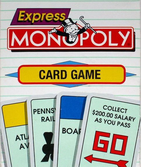 Express Monopoly Card Game (1993) Board Game