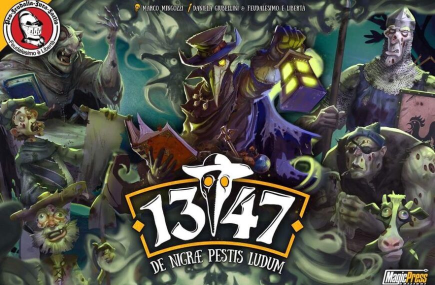1347: De Nigrae Pestis Ludo (2018) Board Game
