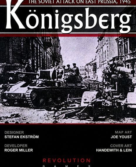 Königsberg: The Soviet Attack on East Prussia, 1945 (2018) Board Game