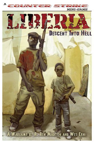 Liberia: Descent Into Hell – The Liberian Civil War 1989-1996 (2008) Board Game
