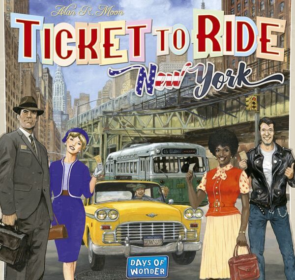 Ticket to Ride: New York (2018) Board Game