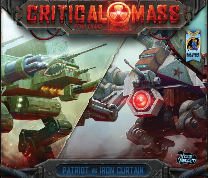 Critical Mass: Patriot vs Iron Curtain (2018) Board Game