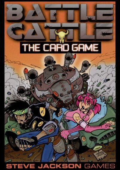 Battle Cattle: The Card Game (2001) Board Game