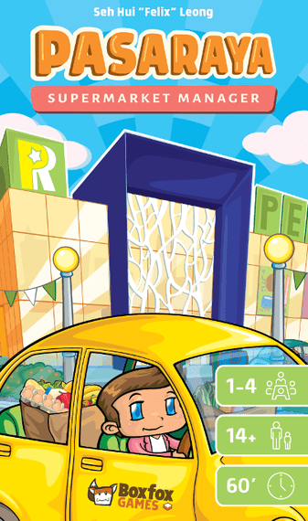 Pasaraya: Supermarket Manager (2018) Board Game