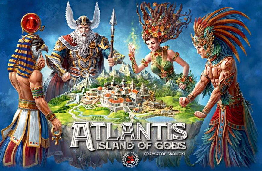 Atlantis: Island of Gods (2018) Board Game