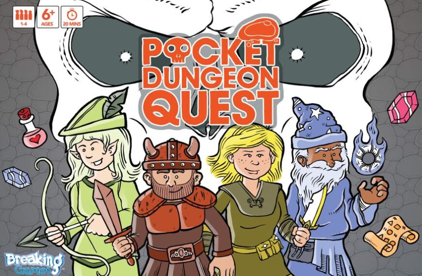 Pocket Dungeon Quest (2015) Board Game