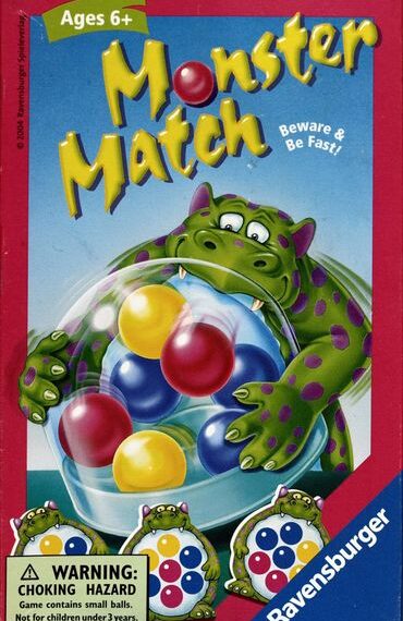 Monster Match (2002) Board Game
