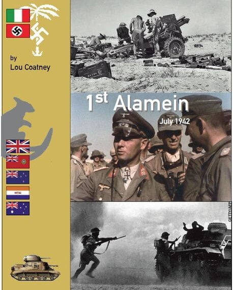 1st Alamein: July 1942 (1997) Board Game