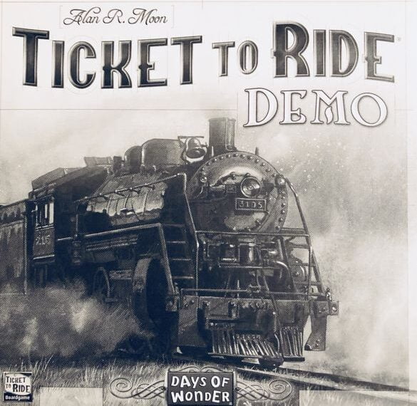 Ticket to Ride Demo (2017) Board Game