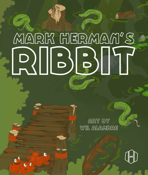 RIBBIT: The Jump, Move, and Block Game (2015) Board Game