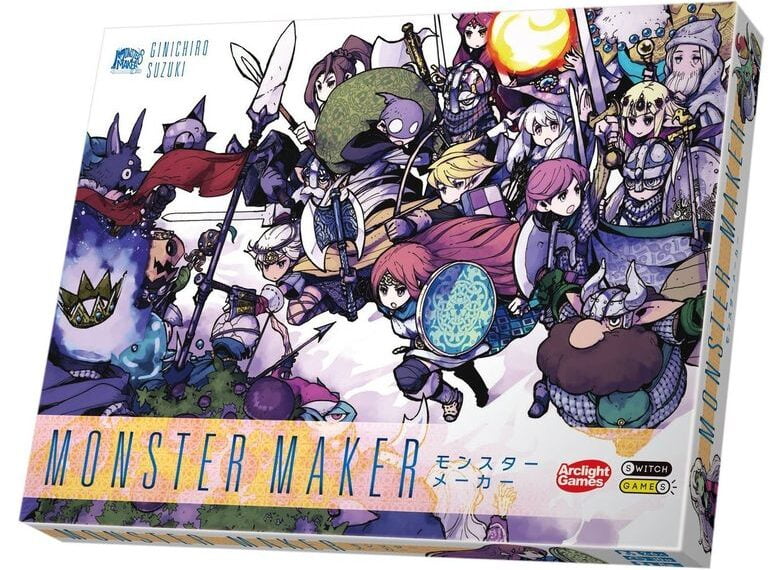 Monster Maker 30th Anniversary Remake Edition (2018) Board Game