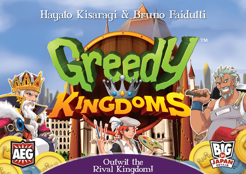Greedy Kingdoms (2018) Board Game