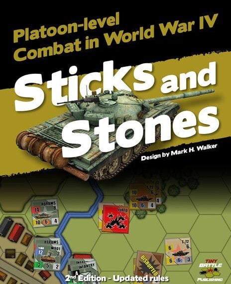 Sticks and Stones: Platoon-level Combat in World War IV (2015) Board Game