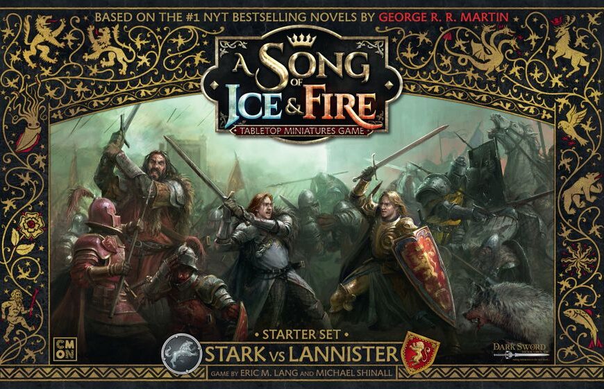 A Song of Ice & Fire: Tabletop Miniatures Game – Stark vs Lannister Starter Set…