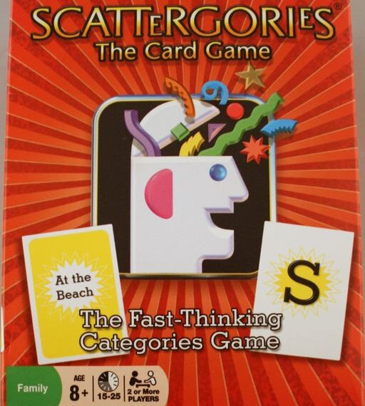Scattergories: The Card Game (2008) Board Game
