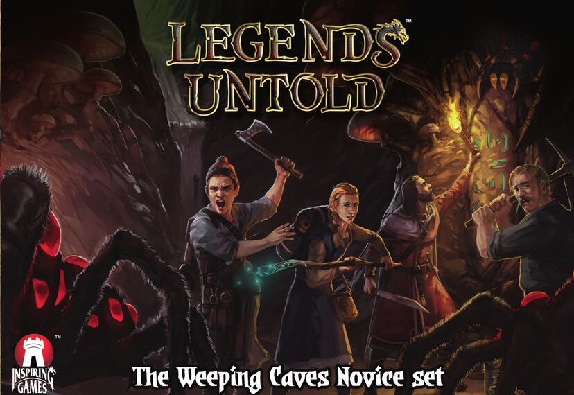 Legends Untold: Weeping Caves Novice Set (2019) Board Game