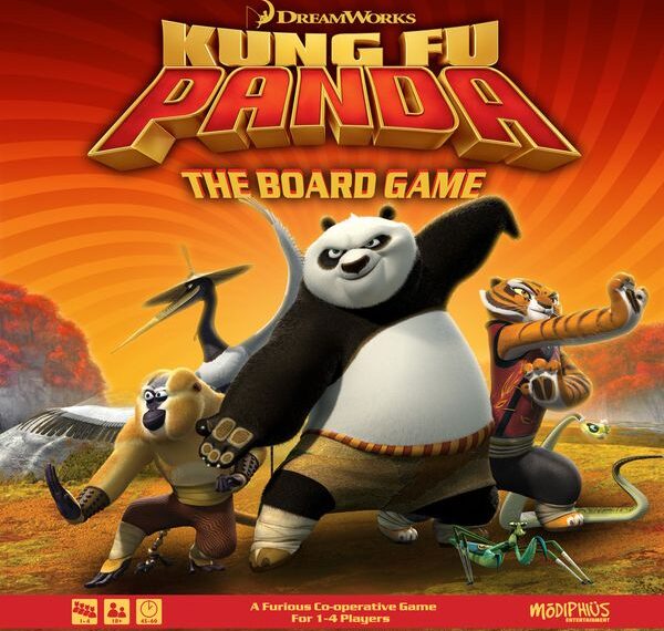 Kung Fu Panda: The Board Game (2020) Board Game