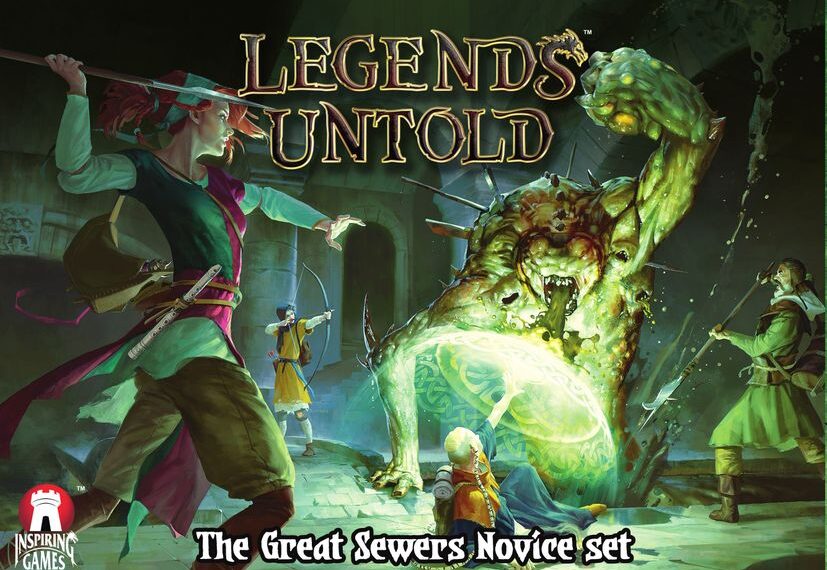 Legends Untold: The Great Sewers Novice Set (2019) Board Game