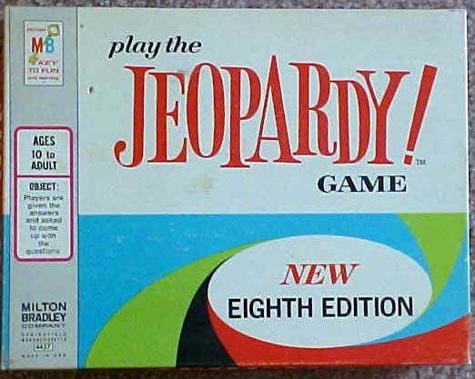 Jeopardy! (1964) Board Game