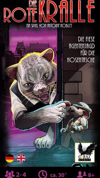 Die rote Kralle (2018) Board Game