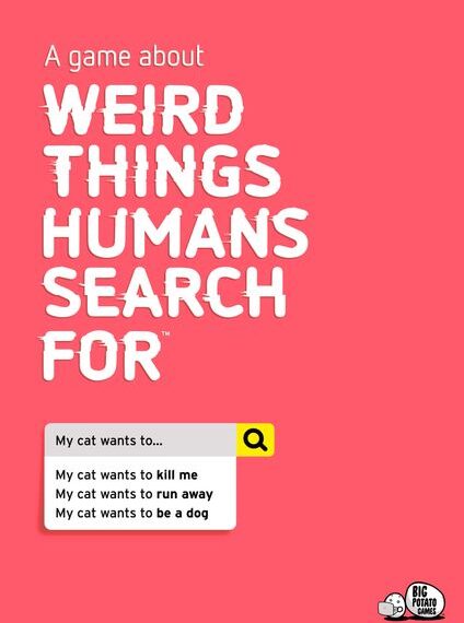 Weird Things Humans Search For (2018) Board Game