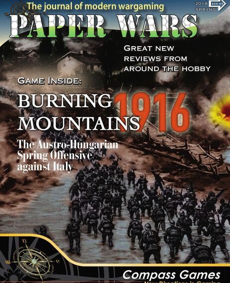 Burning Mountains 1916 (2017) Board Game